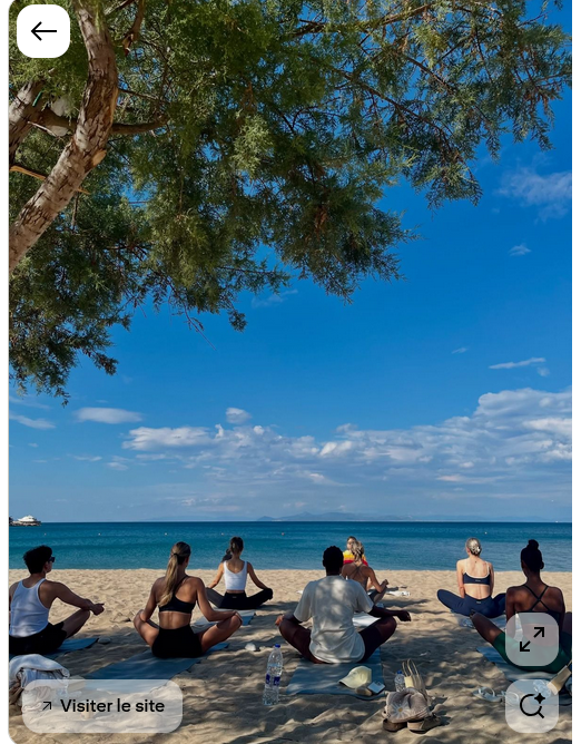 Instant Meditation — Méditation collective face à la mer
